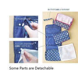 Makeup Travel Bag Cosmetic Storage Bag Hanging Toiletry Wash Organizer Pouch