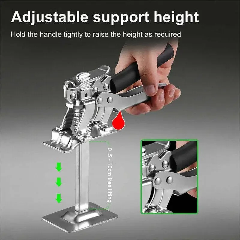 2PCS Viking Arm Precision Clamping Tool Labor Saving Door Use Board Lifter Jack