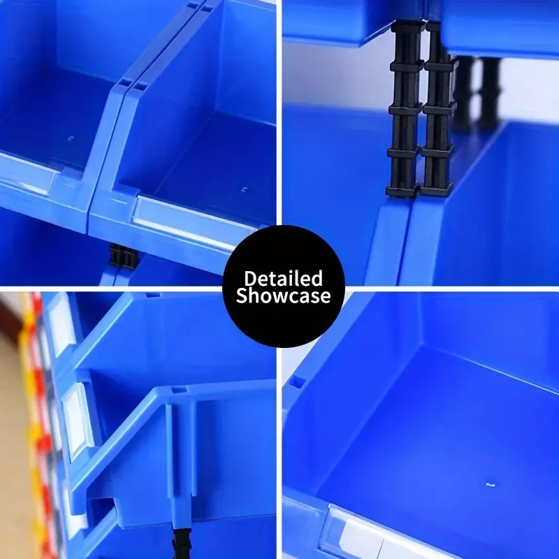 4pcs 6pcs Multi-Purpose Plastic Storage Boxes,