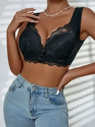 6-Pack Elegant Lace Push-Up Bras for Women,