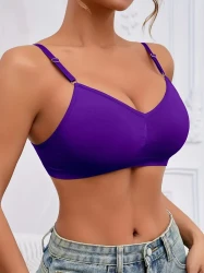 Random Color Women's Seamless Bra