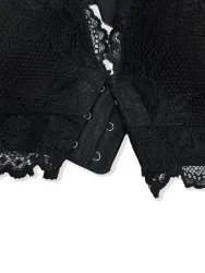 Pack Women'S Front Closure Bras, Luxury Lace V-Neck with Wide Straps