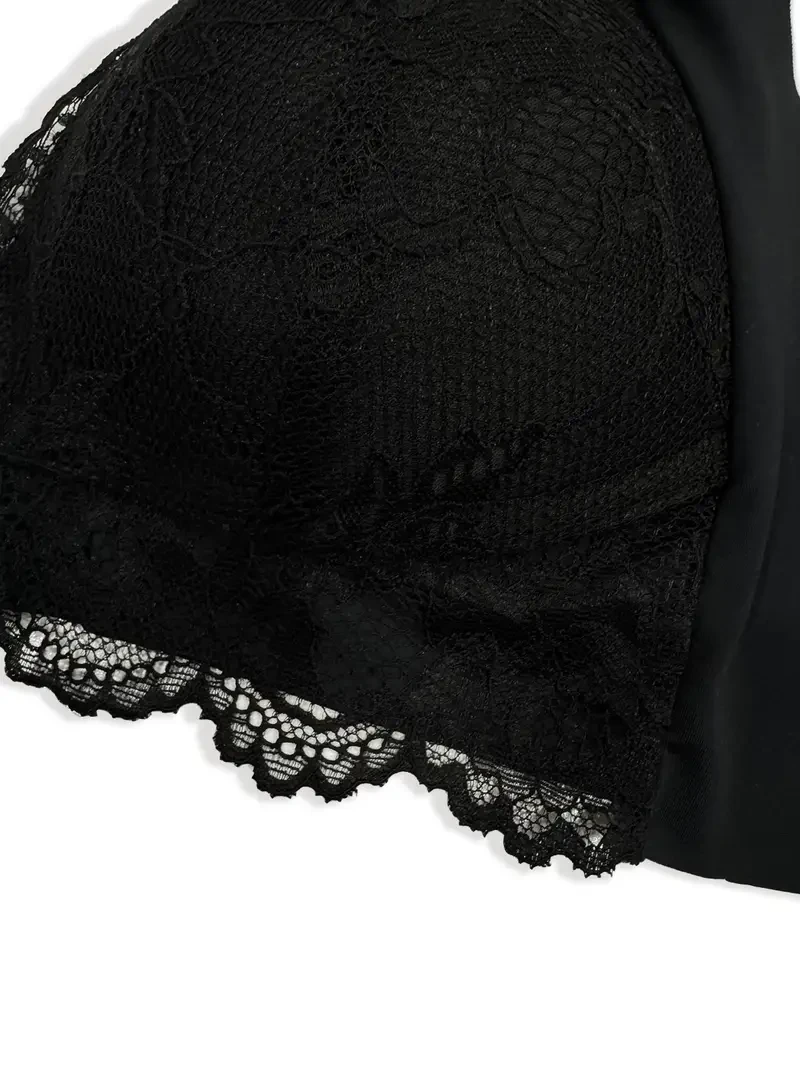 Pack Women'S Front Closure Bras, Luxury Lace V-Neck with Wide Straps