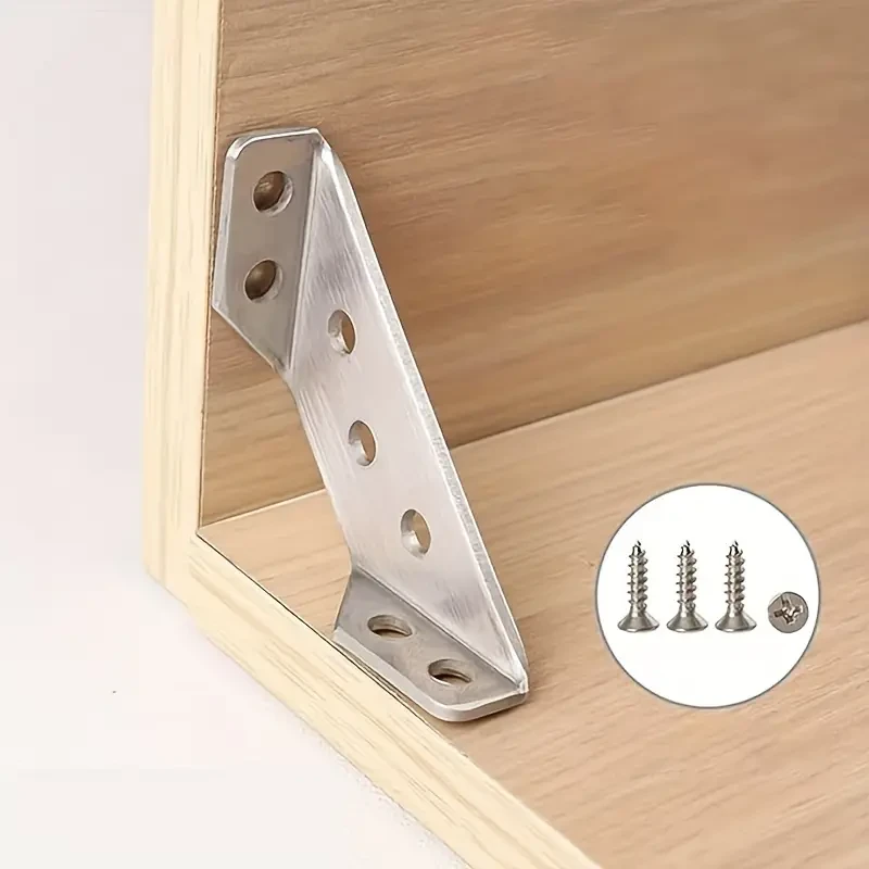 50pcs Heavy-Duty Metal Corner Braces