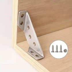 50pcs Heavy-Duty Metal Corner Braces