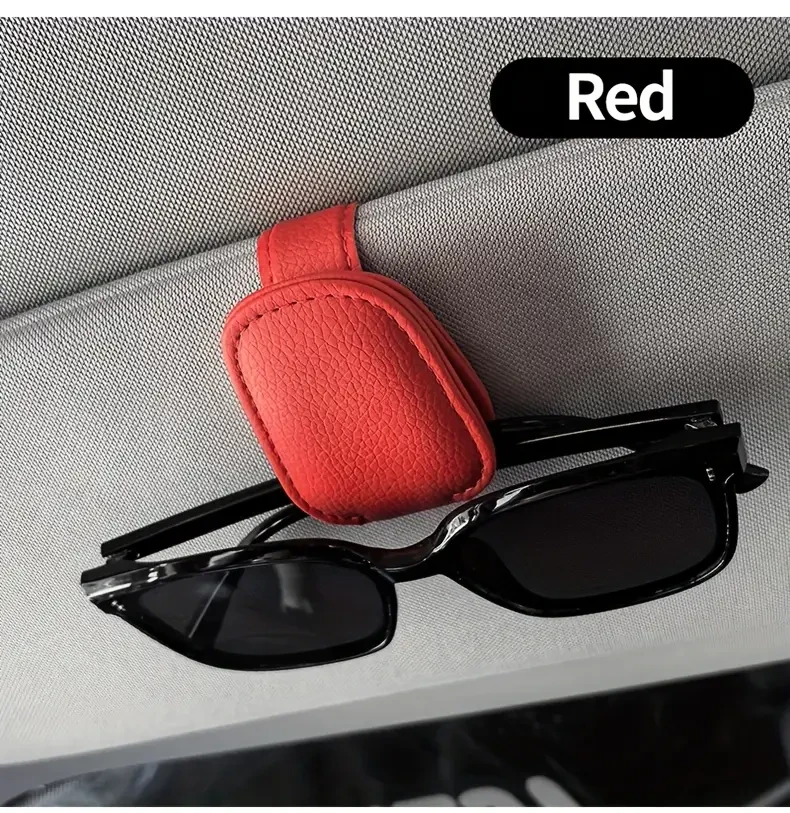 1pc Universal Car Sun Visor Glasses Clip,