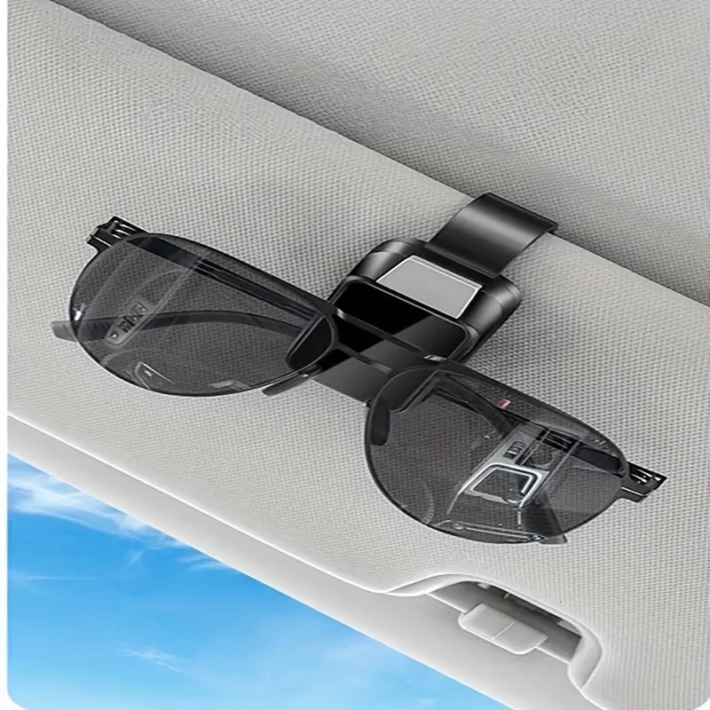 2pcs Multi functional Car Glasses Clip