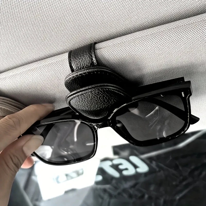 1pc Car Universal Sun Visor Glasses Clip,