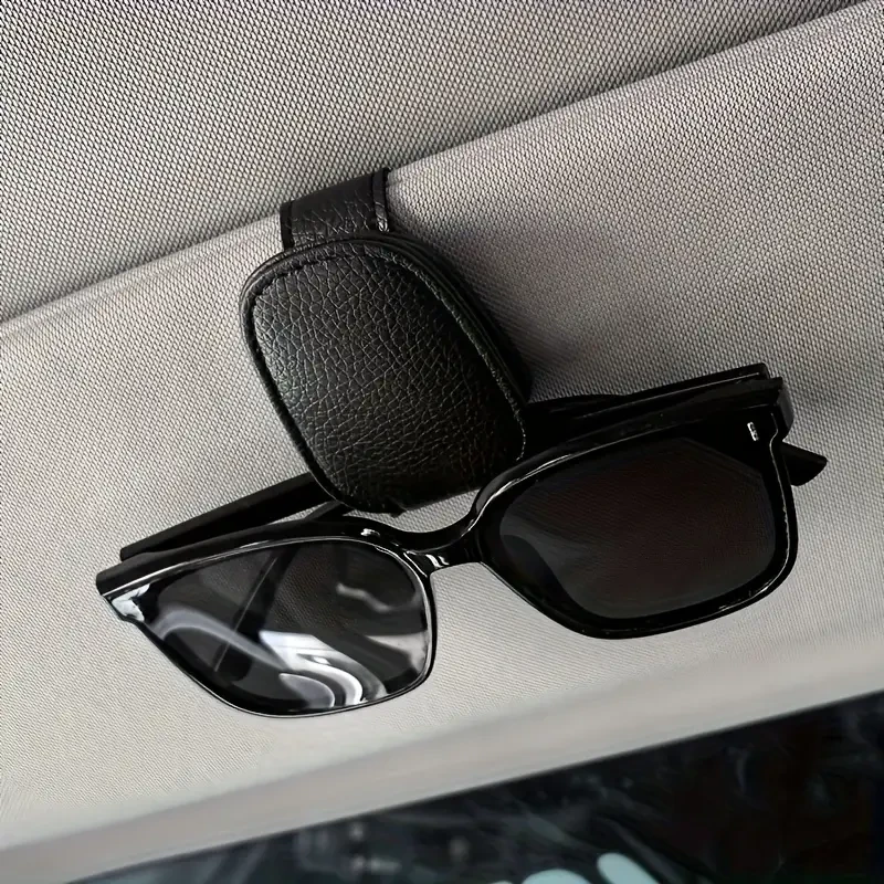 1pc Car Universal Sun Visor Glasses Clip,
