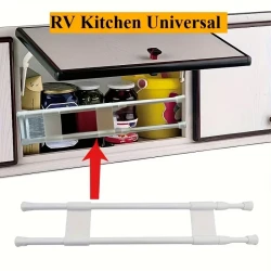 The Storage Cabinet Fence Above The RV Car