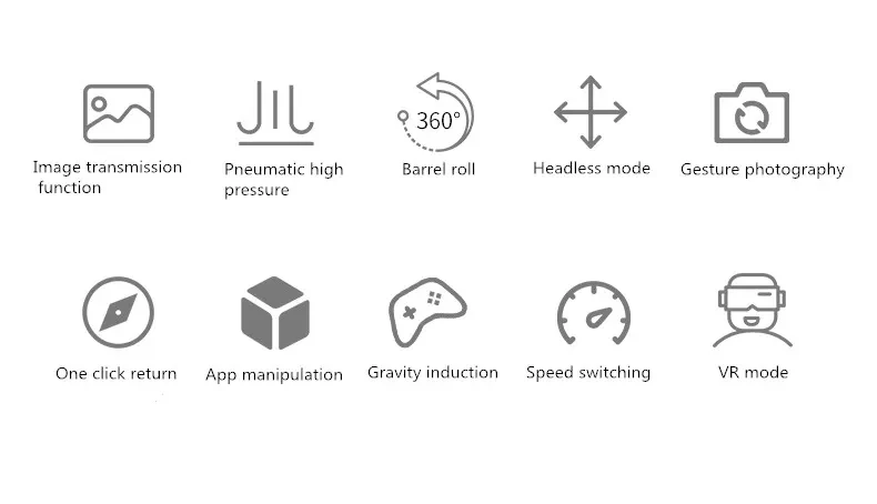 New Luggage Box Storage Box Folding Mini UAV Aerial Photography Remote Control Four Axis Children's Toys Drone