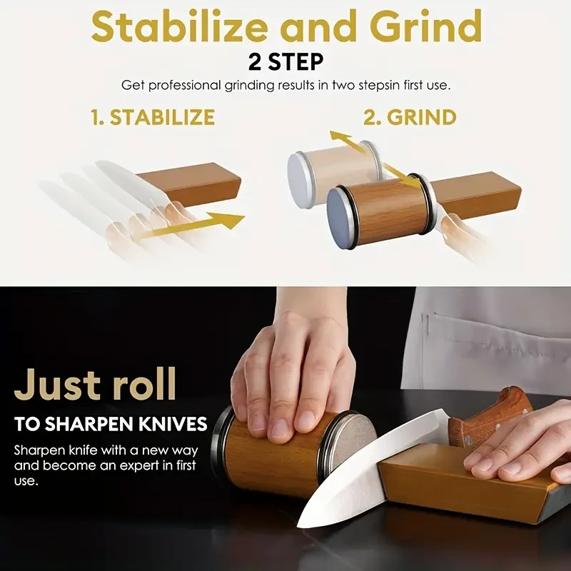 Magnetic Diamond Knife Sharpener