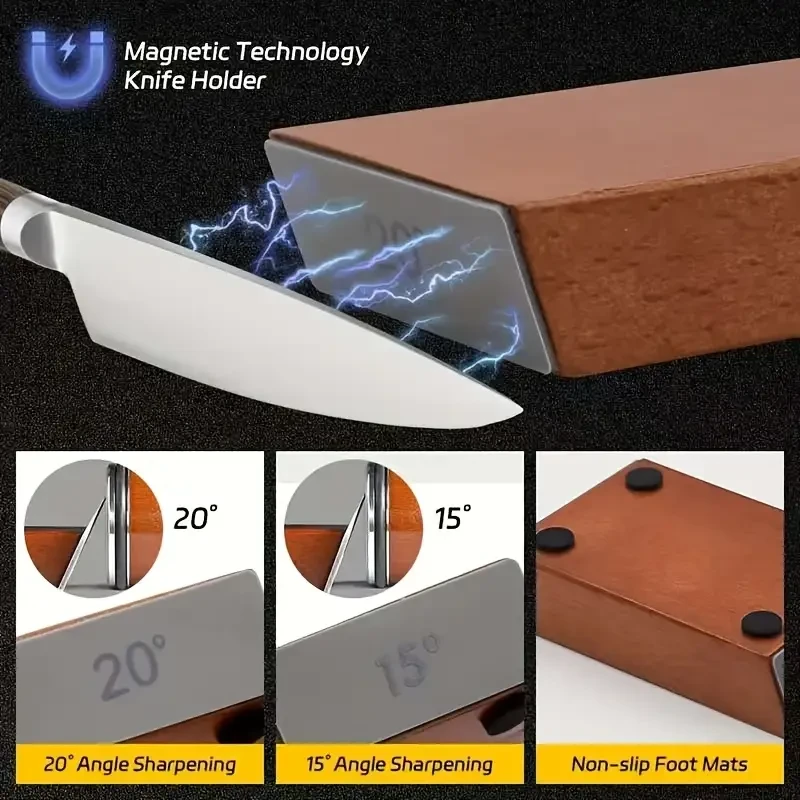 Rolling Knife Sharpener Set