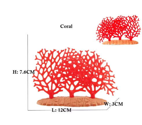 Marine Toy Animals Jellyfish Seahorse Starfish Trilobites Shrimp Coral Action Figure Plastic models animal Toys games Kids Gifts