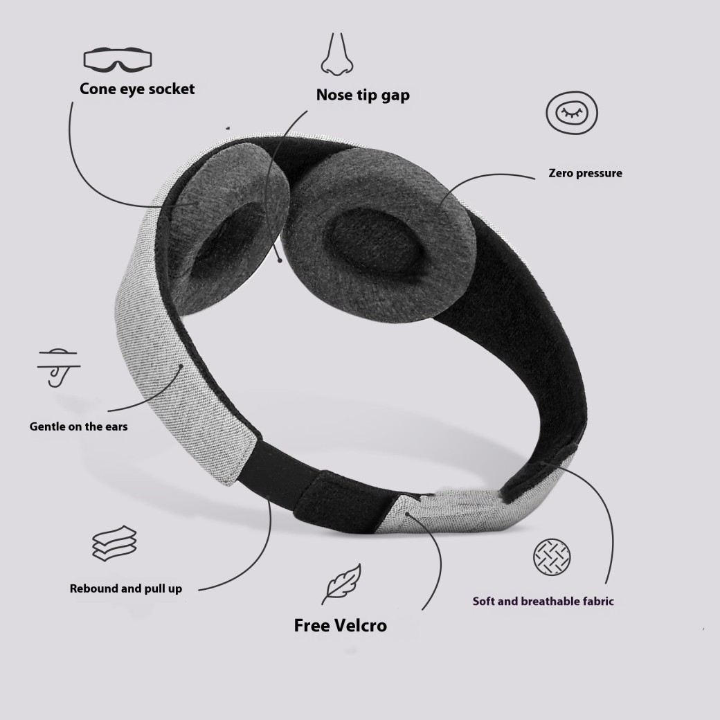 Shading Zero Pressure Comfortable Adjustable Perfect Eye Mask
