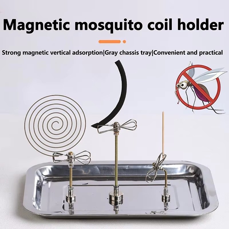 Magnetic Mosquito Coil Holder