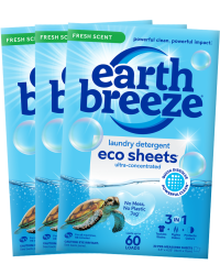 Laundry Detergent Eco Sheets 60 pcs 3 packs