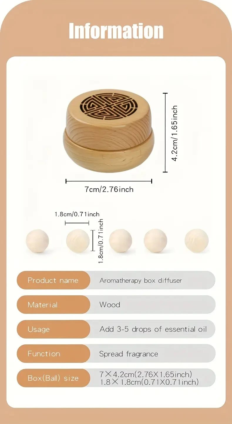 Retro Wooden Essential Oil Diffuser