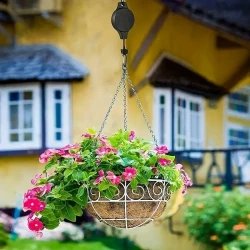 3pcs Pulley Retractable Hanger