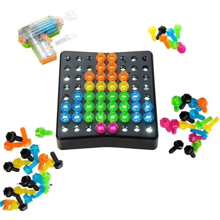 Electric Drilling Game Preschool Education Children's Educational Science Toys