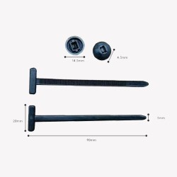 NYLON UNIVERSAL CABLE TIE BUCKLE