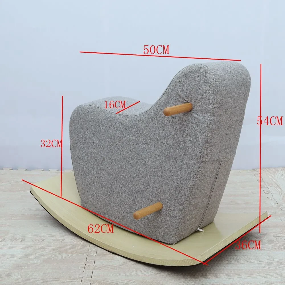 Wooden Wooden Horse Shaking Horse Children's Educational Toys Rocking Chair