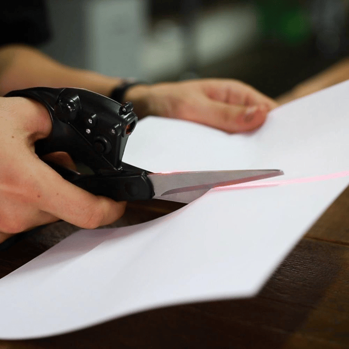 professional laser guided scissors