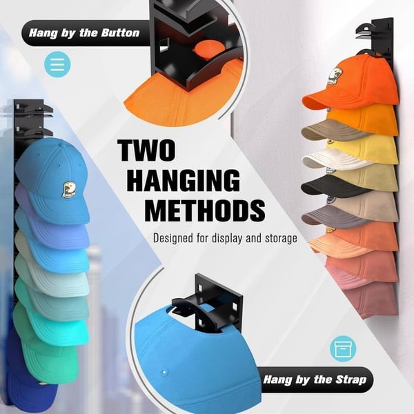 Hat Organizer for Baseball Caps
