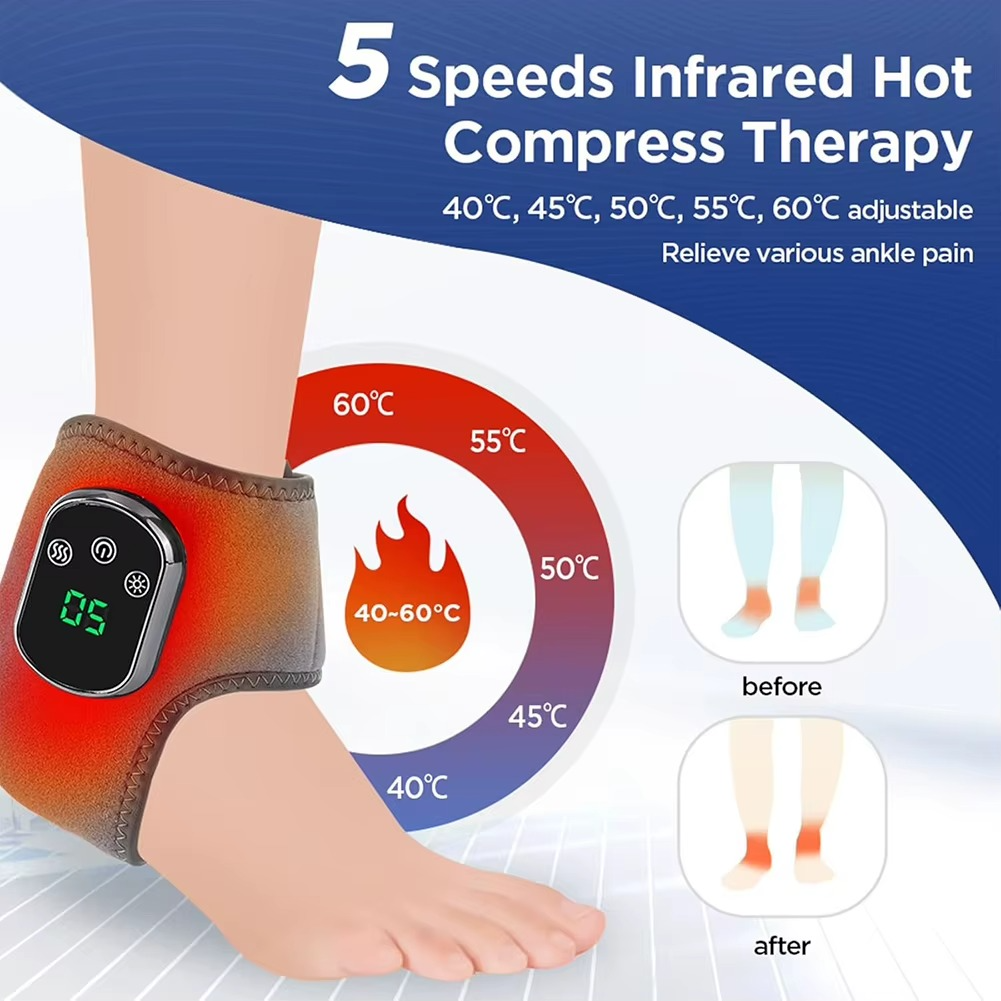 Wireless Heated Ankle Massager