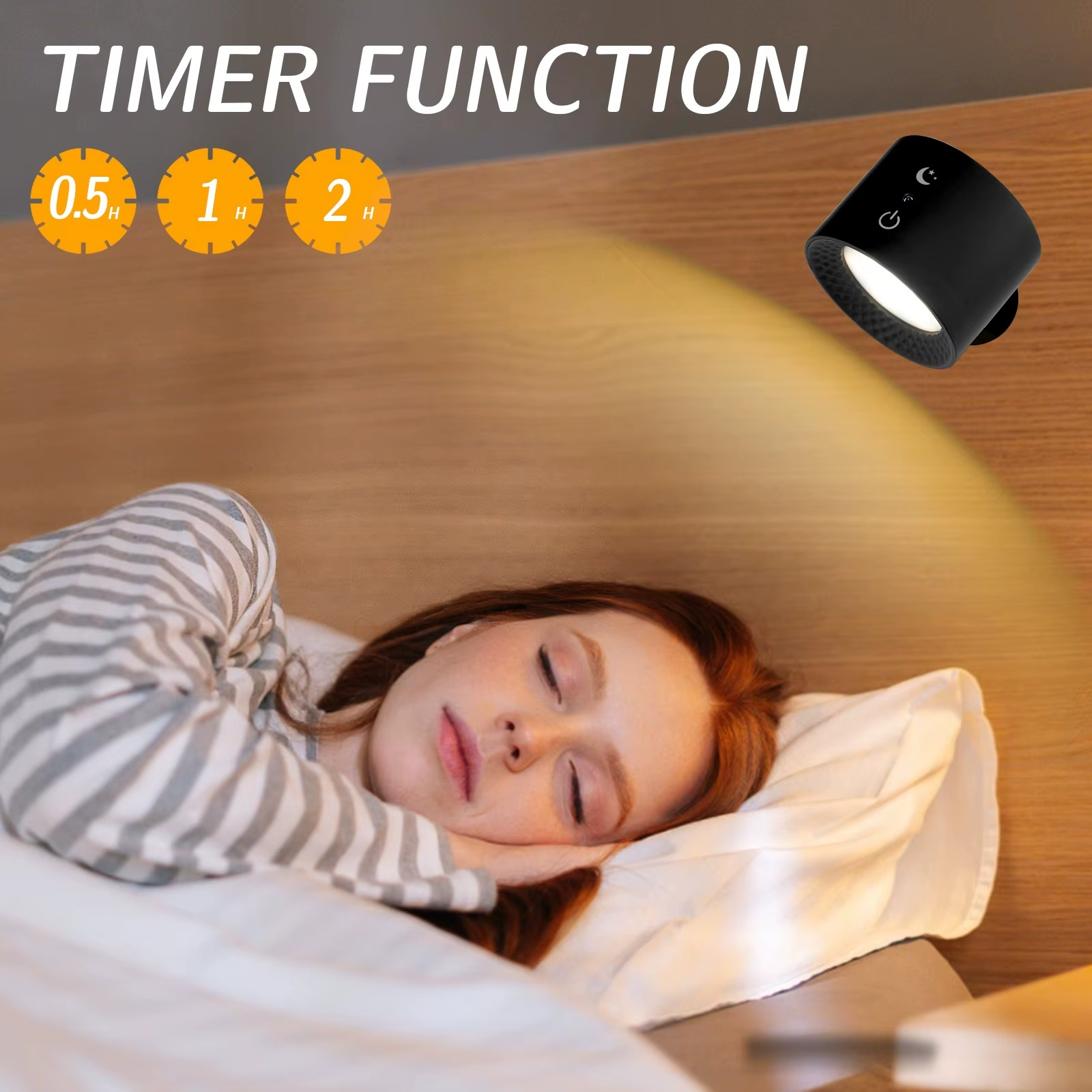 RGB Led Wall Lamp Touch Control Remote