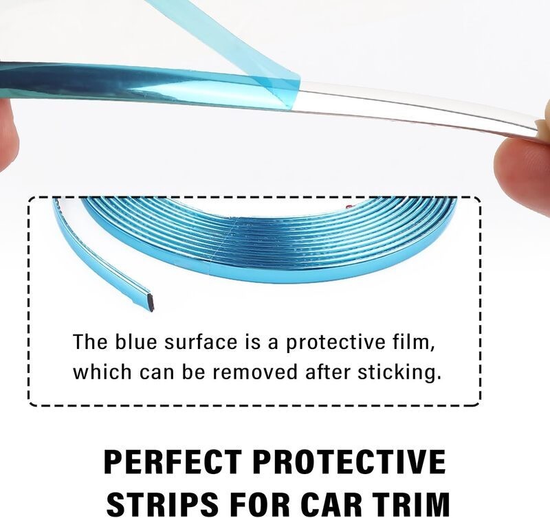 Car Chrome Styling Moulding Trim Strip 10mm x 5M