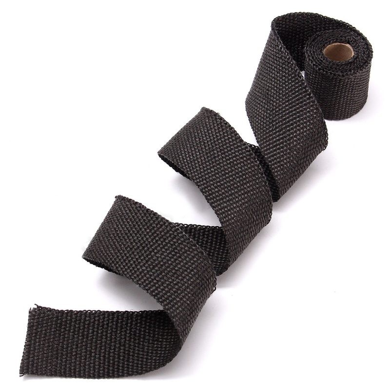 15m Exhaust Header Wrap+6 Stainless Steel Ties