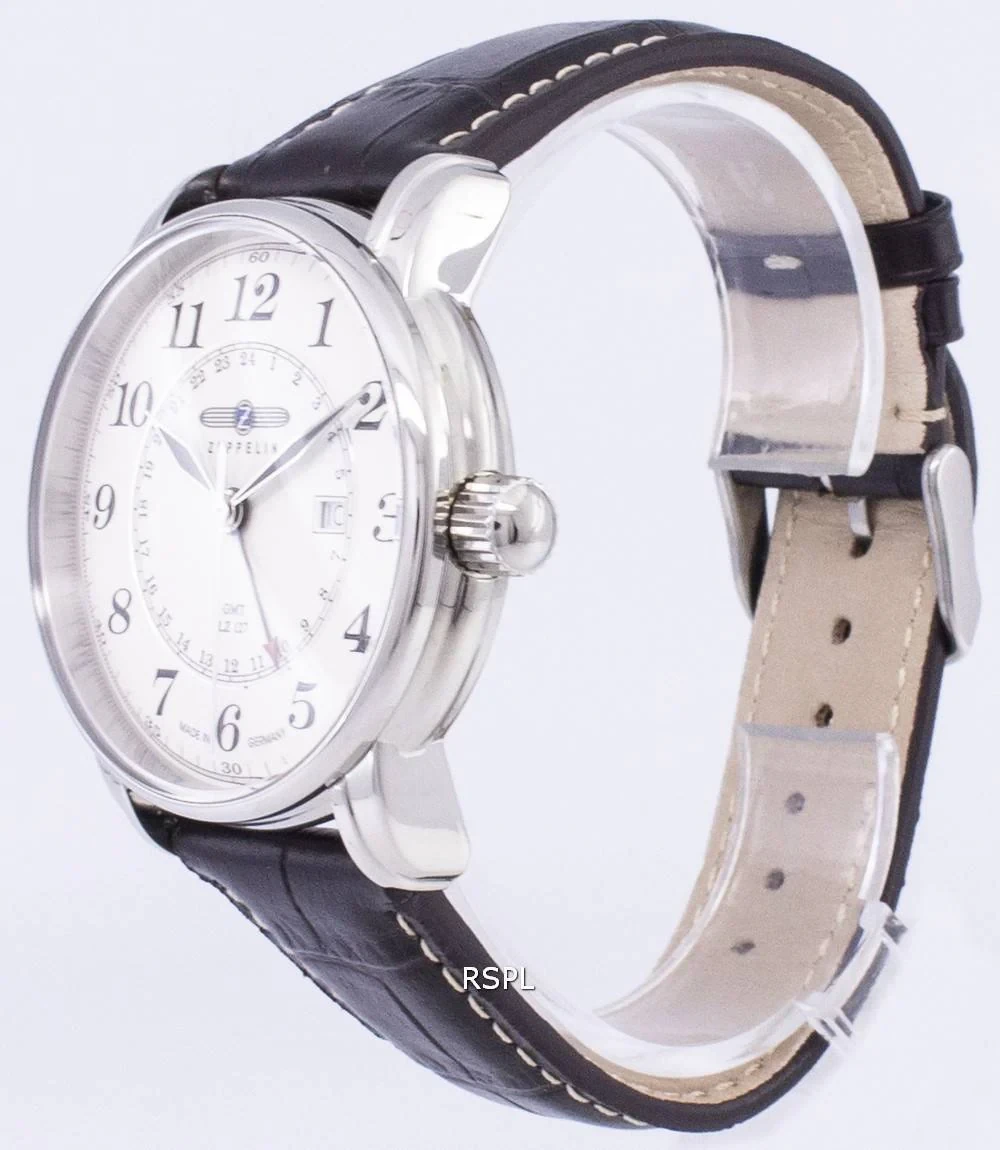 Zeppelin Series LZ127 Graf Germany Made 7642-5 76425 Men's Watch