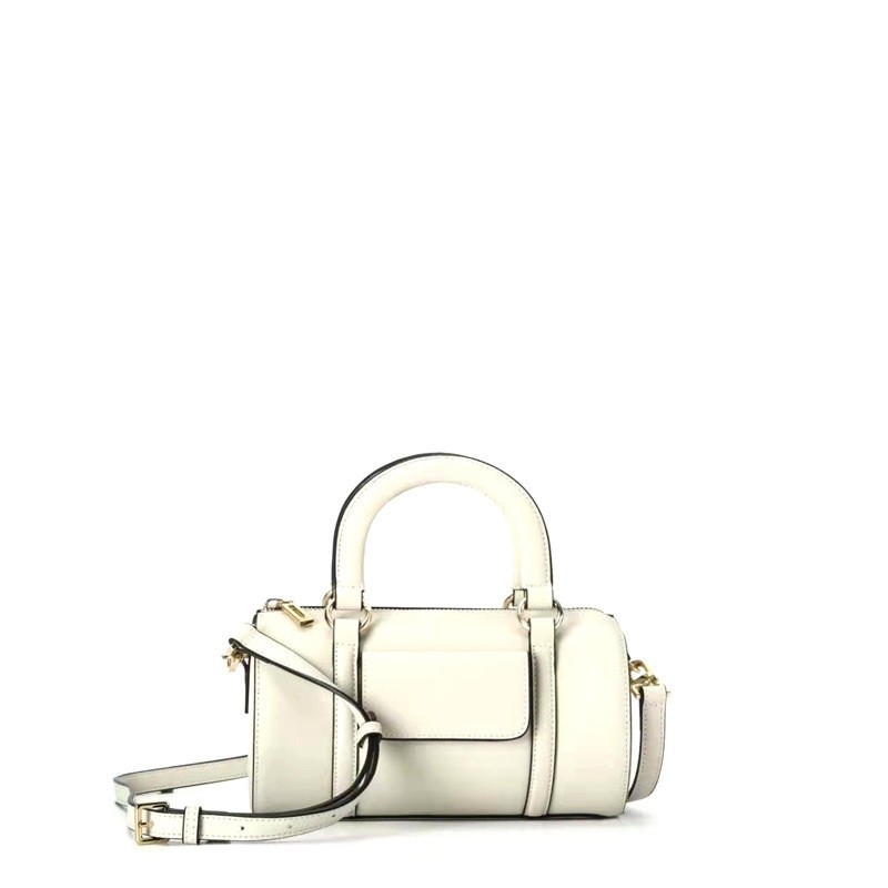 Leather Bucket Bag Street Fashion Medium Hard