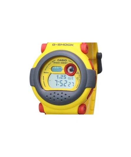Casio G-Shock Digital Smartphone Link Yellow Resin Strap Quartz G-B001MVE-9 200M Men's Watch With Extra Strap