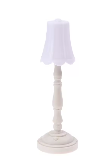 1:12 Dollhouse Miniature Floor lamp LED Light Dollhouse Furniture Toy