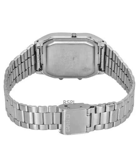 Casio Vintage Dual Time Alarm Quartz Analog Digital AQ-230A-7DMQ AQ230A-7DMQ Unisex Watch