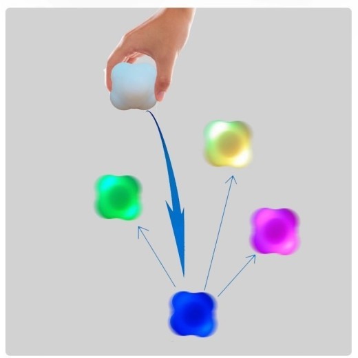 Intelligent Hexagonal Ball Hand Eye Coordination Agility Training Toys