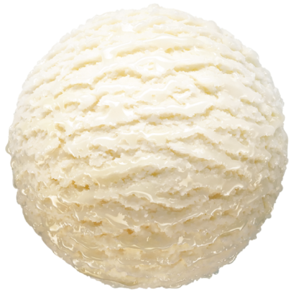Ice Cream Vanilla Cardboard