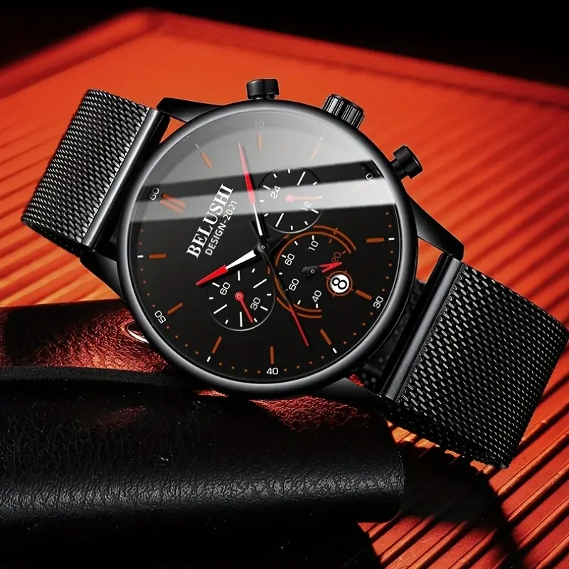 Belushi New Chronograph Luminous Fashion Waterproof Watches