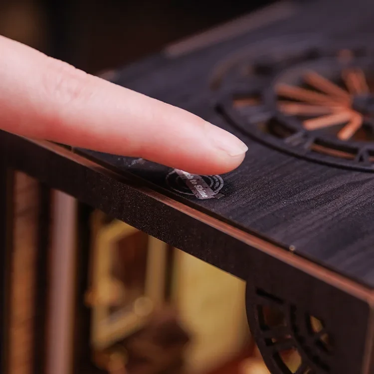 Detective Agency Diy Wooden 3d Stereo Hand-assembled Book