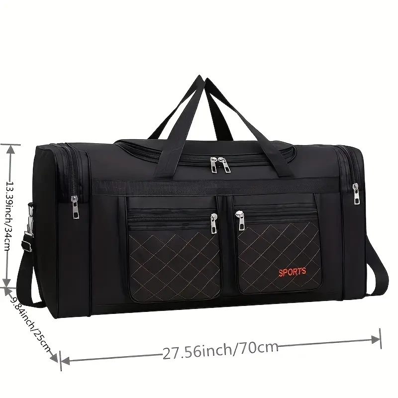 Durable GoldenCentury Men's Extra-Large Travel Duffel