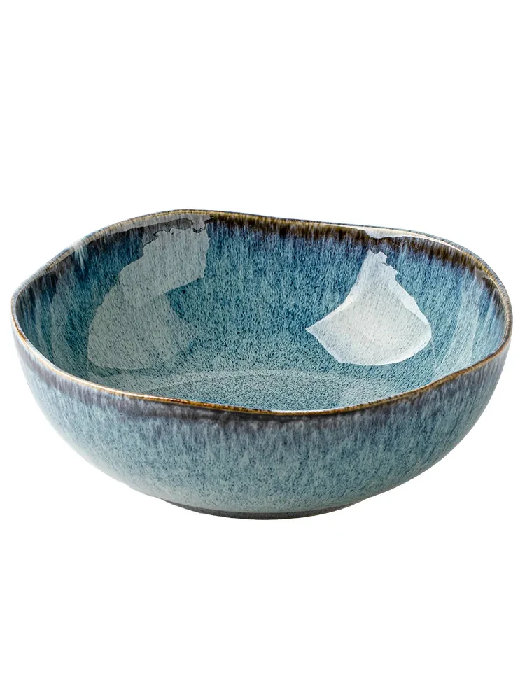 95 Inch Ceramic Irregular Soup Bowl
