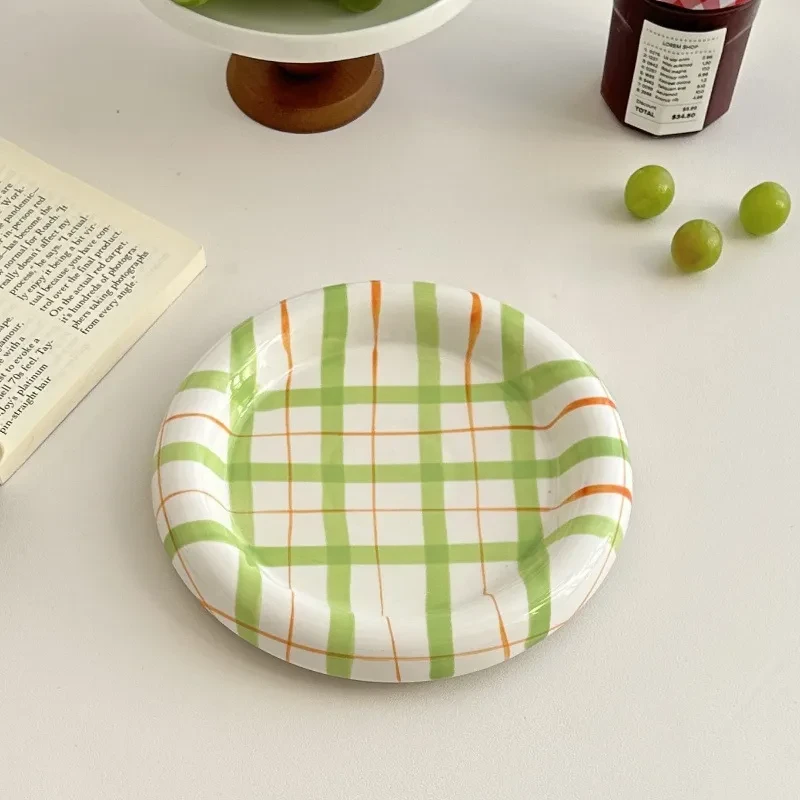 Salad Dish Girl Heart Color Dessert Breakfast Dessert Plate Western Food Fruit Plate