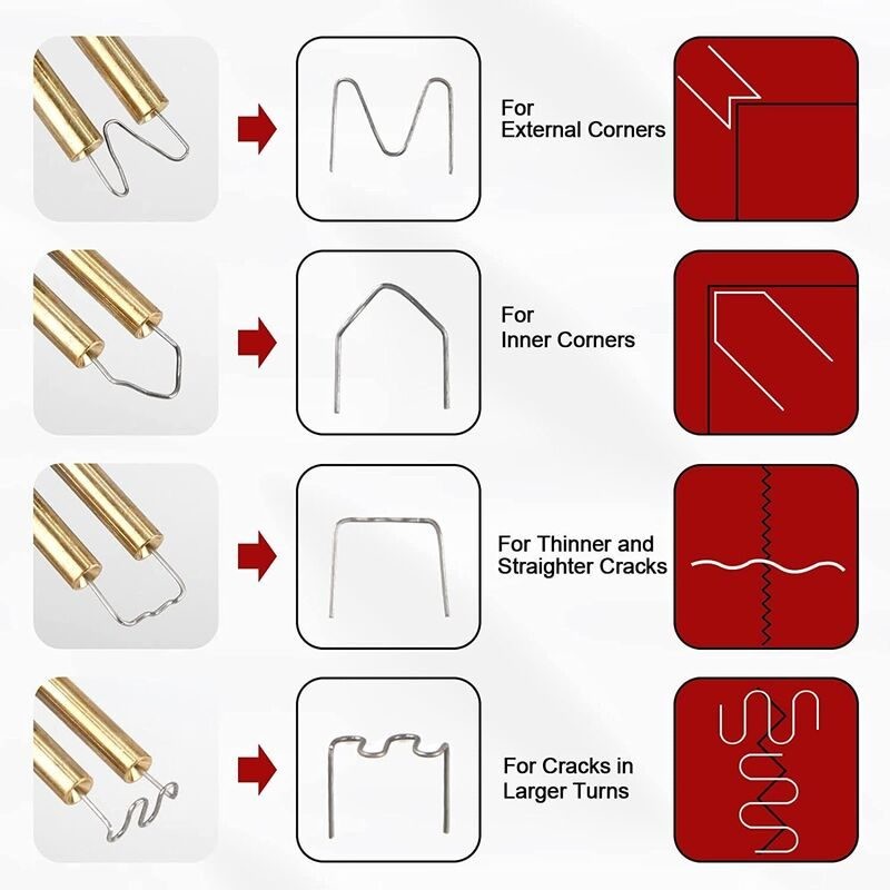 Hot Stapler Plastic Welder Machine Repairing Kit
