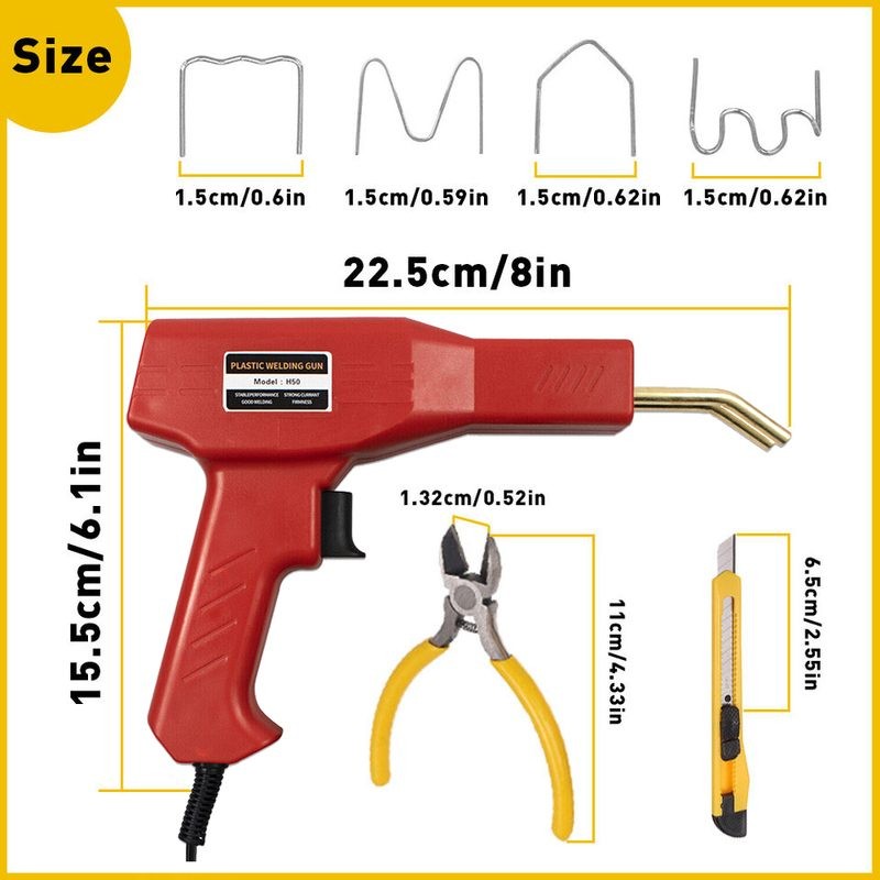 Hot Stapler Plastic Welder Machine Repairing Kit