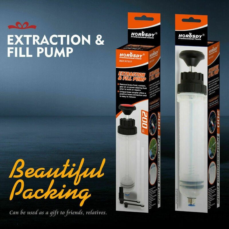 HORUSDY Waste Oil Fluid Extractor Fill Pump