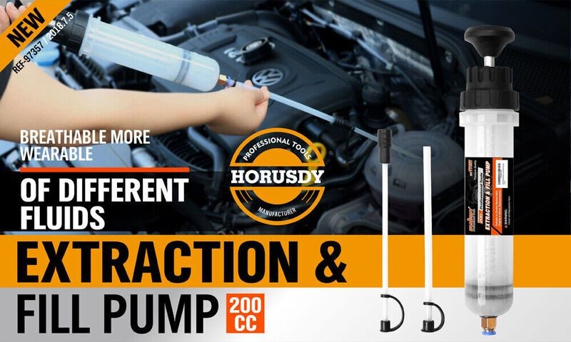 HORUSDY Waste Oil Fluid Extractor Fill Pump