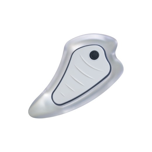 Heated Vibrating Facial Massager Electric Gua Sha Board Red Blue Light Therapy Scraping Plate Color Beauty Face Lifting Slimming