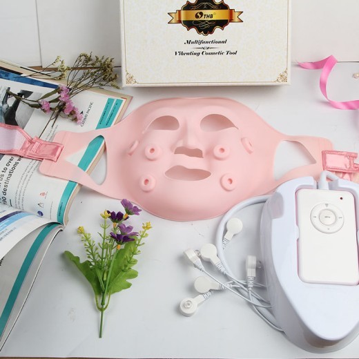 LED Color Light Mask Vibration Massage Beauty Instrument